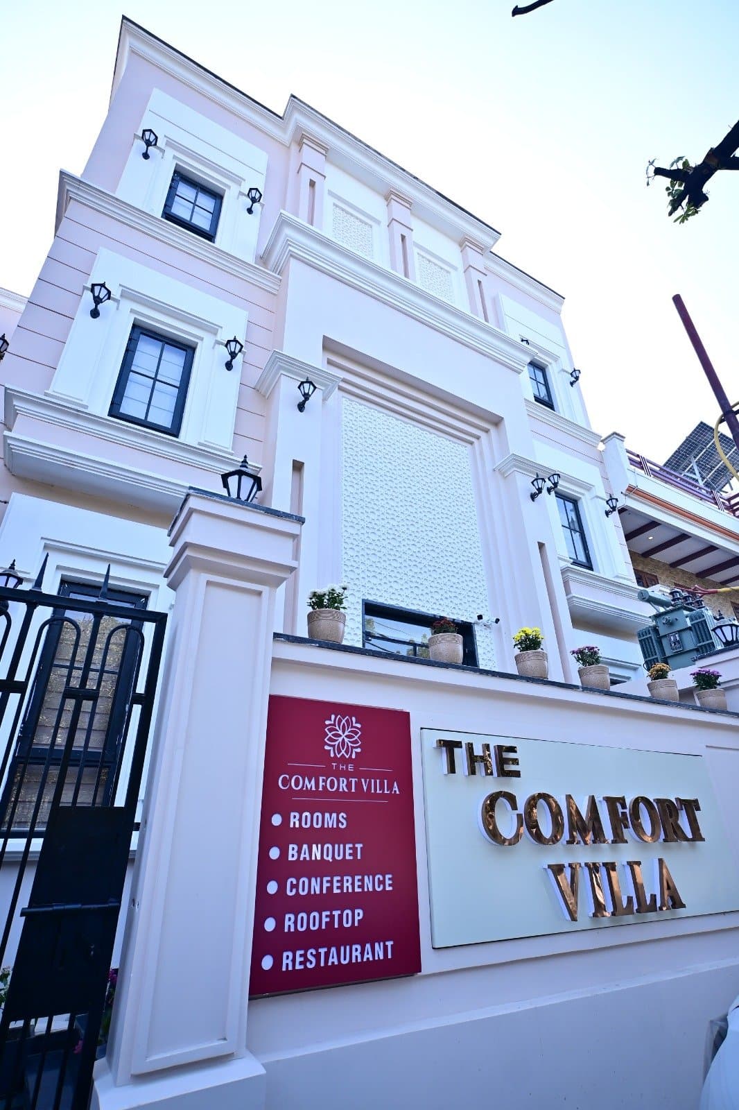 The Comfort Villa wedding venue in Lucknow