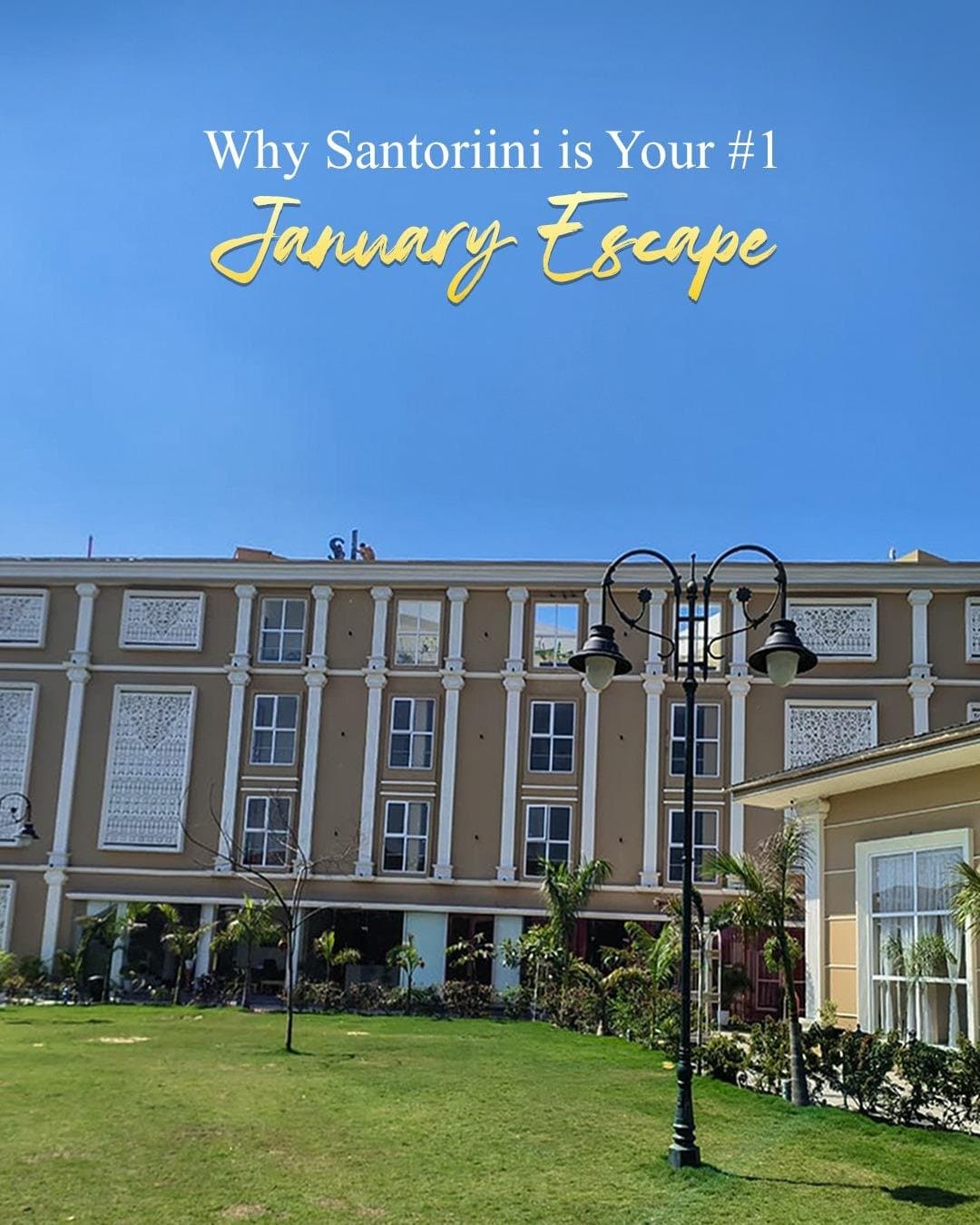 Santorini Resort Lucknow wedding venue in Lucknow